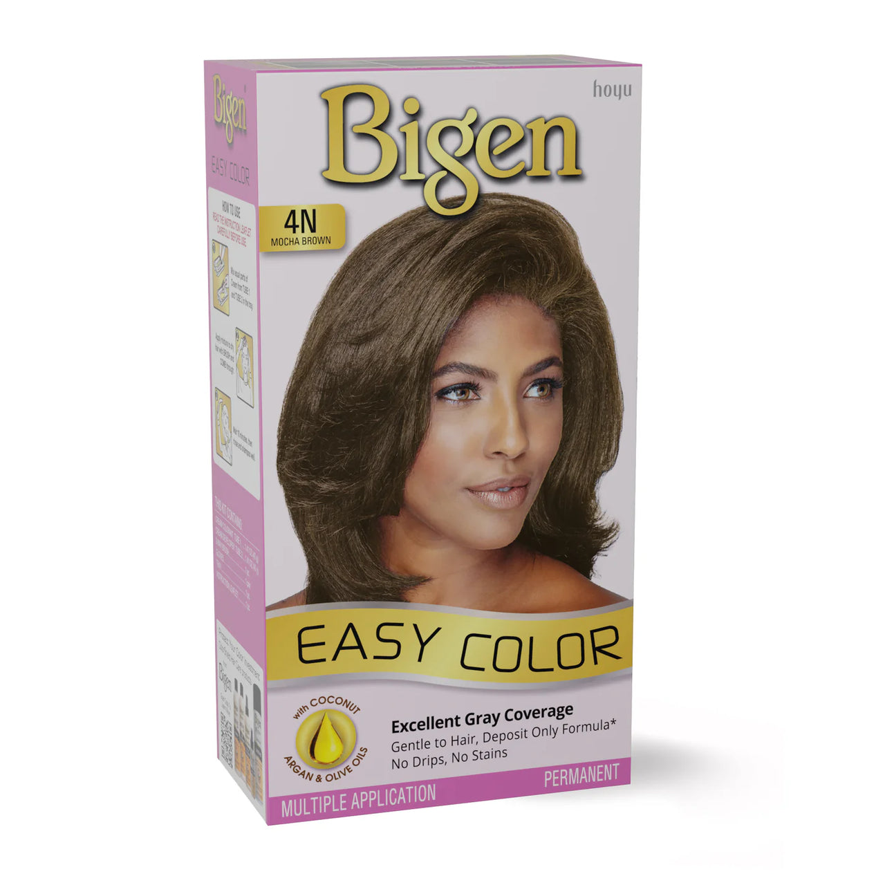 Bigen Easy Color Permanent Hair Color 4N Mocha Brown - ANNS BEAUTY SUPPLY