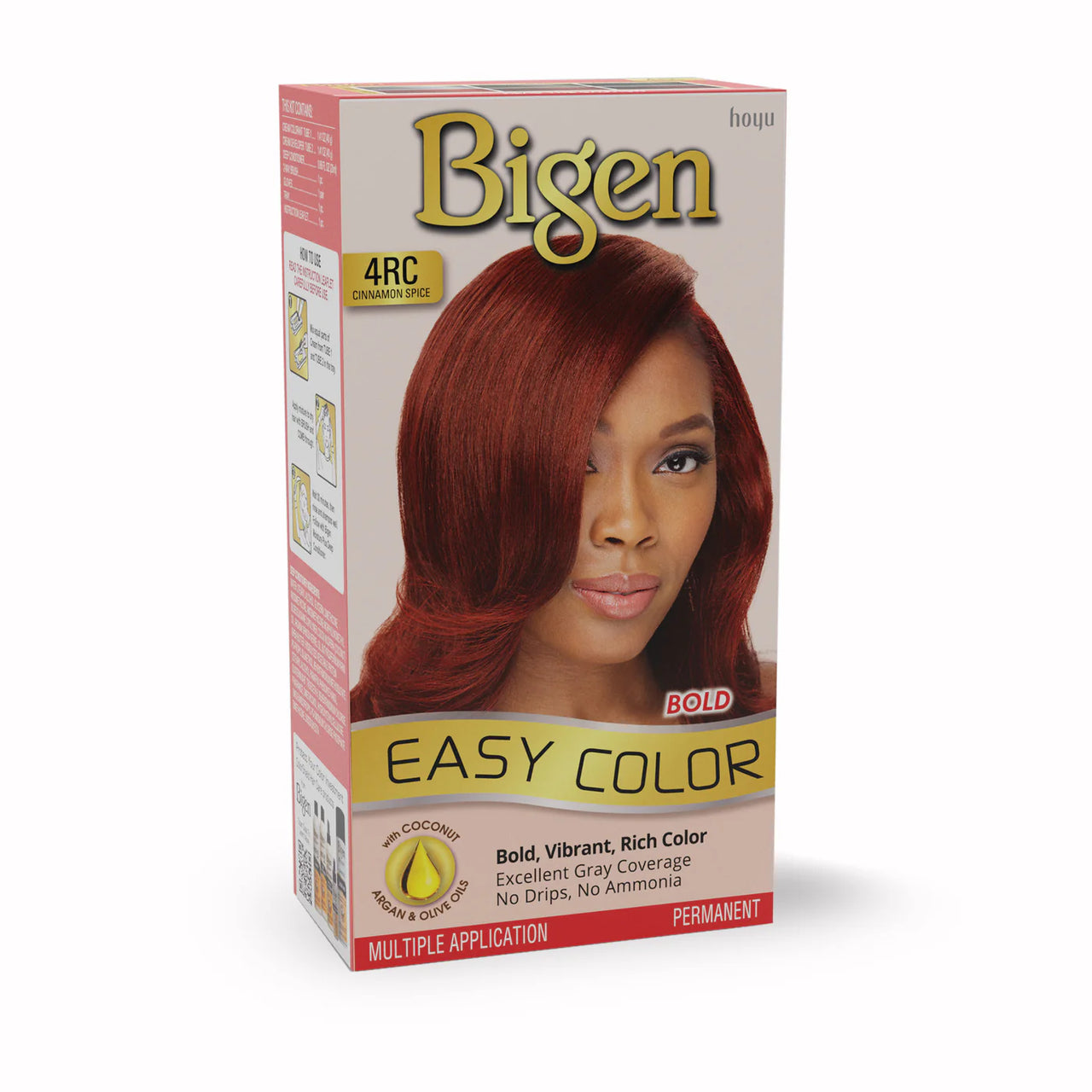 Bigen Easy Color Permanent Hair Color 4RC Cinnamon Spice