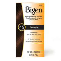 Bigen Permanent Powder Hair Color 45 Chocolate 0.21 Oz. / 6 g - ANNS BEAUTY SUPPLY
