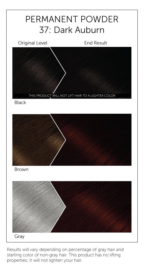 Bigen Permanent Powder Hair Color 37 Dark Auburn 0.21 oz. - ANNS BEAUTY SUPPLY