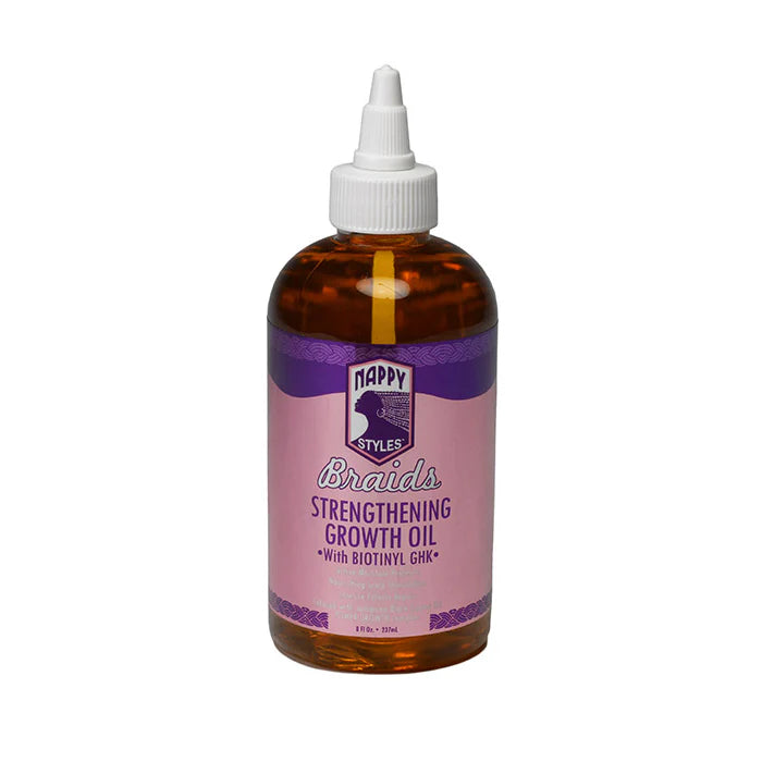 Nappy Styles Braids Strengthening Growth Oil 8 Fl Oz. • 237ml