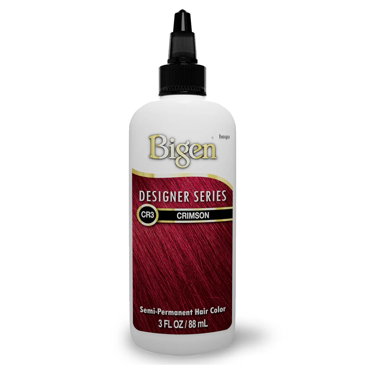Bigen Designer Series Semi-Permanent Hair Color CR3 Crimson 3 Fl. Oz. / 88 mL