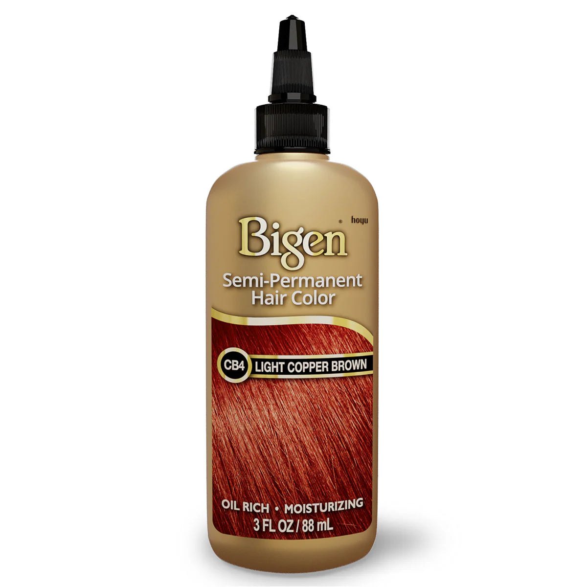 Bigen Semi-Permanent Hair Color CB4 Light Copper Brown 3 Fl. Oz. / 88 mL - ANNS BEAUTY SUPPLY