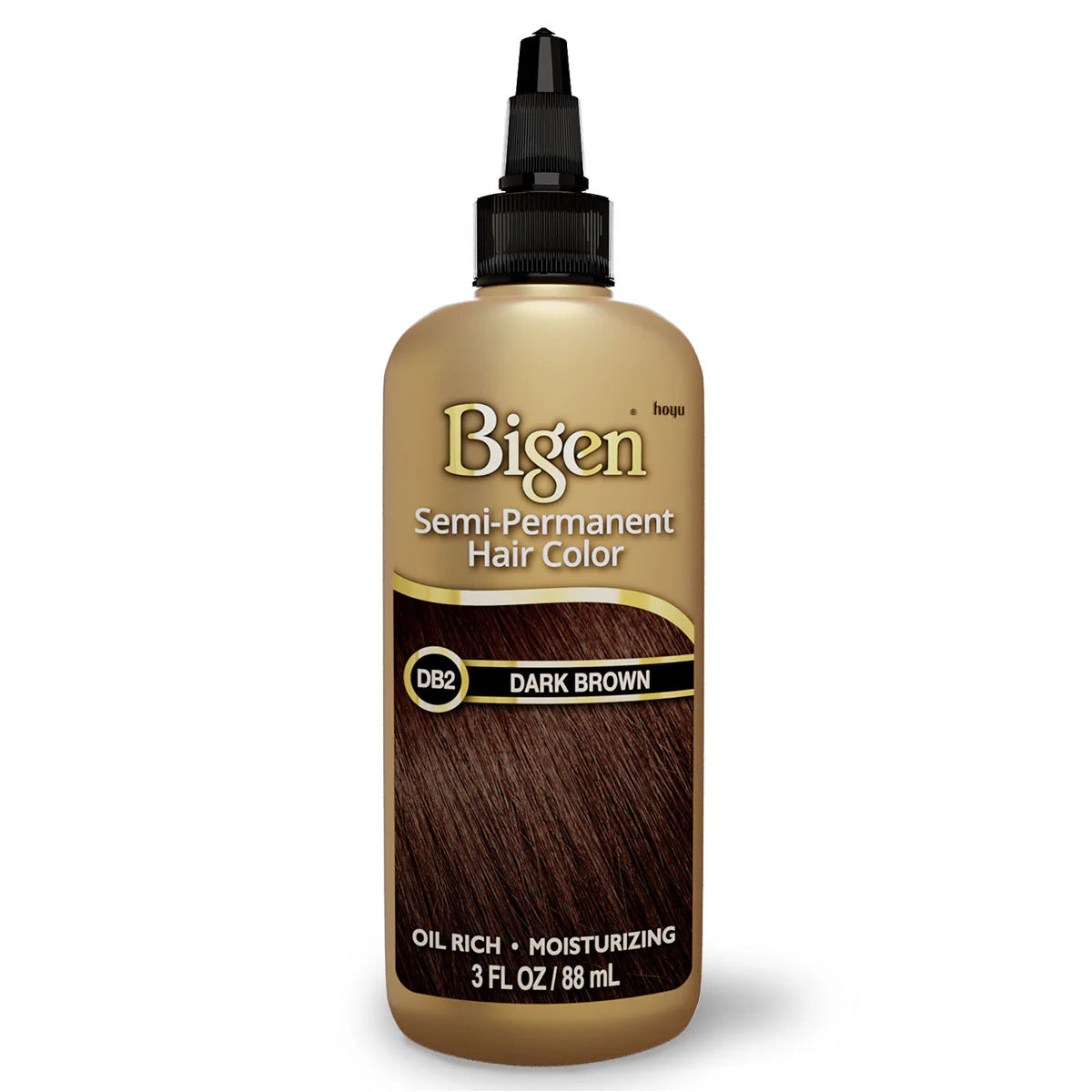Bigen Semi-Permanent Hair Color DB2 Dark Brown 3 Fl. Oz. / 88 mL - ANNS BEAUTY SUPPLY
