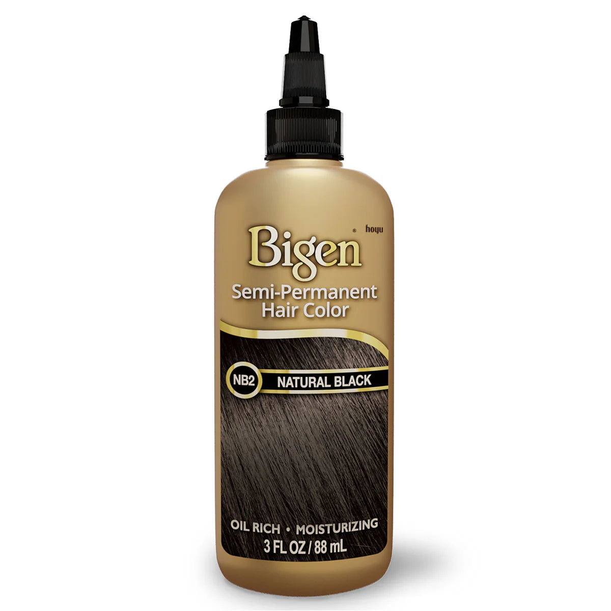 Bigen Semi-Permanent Hair Color NB2 Natural Black 3 fl. oz - ANNS BEAUTY SUPPLY