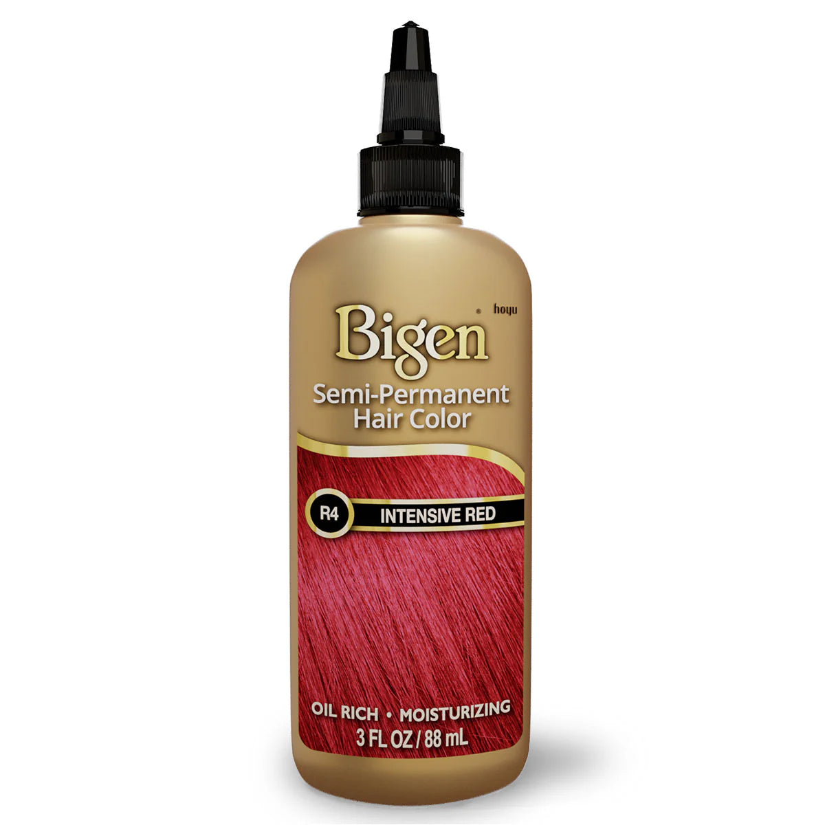 Bigen Semi-Permanent Hair Color R4 Intensive Red 3 fl. oz. / 88 mL - ANNS BEAUTY SUPPLY