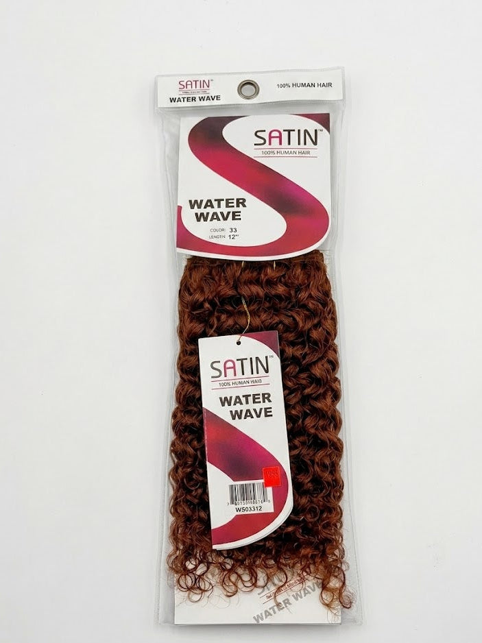 SATIN 100% Human Hair Water Wave – (12") - ANNS BEAUTY SUPPLY
