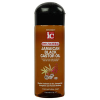 Fantasia IC 100% Natural Jamaican Black Castor Oil 178 ml 6 Fl. Oz. e
