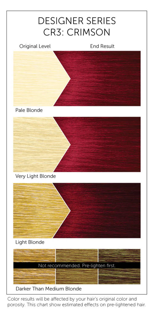 Bigen Designer Series Semi-Permanent Hair Color CR3 Crimson 3 Fl. Oz. / 88 mL