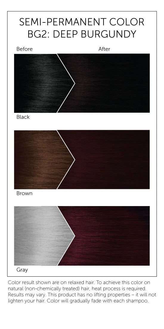Bigen Semi-Permanent Hair Color BG2 Deep Burgundy 3 fl. oz. - ANNS BEAUTY SUPPLY