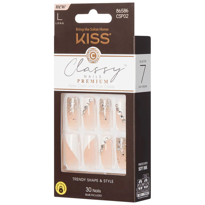 KISS Classy Nails Premium Trendy Shape & Style (86586 / CSP02)