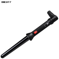 Tyche Rod Round Ceramic Teflon Professional Curling Iron - 3/4