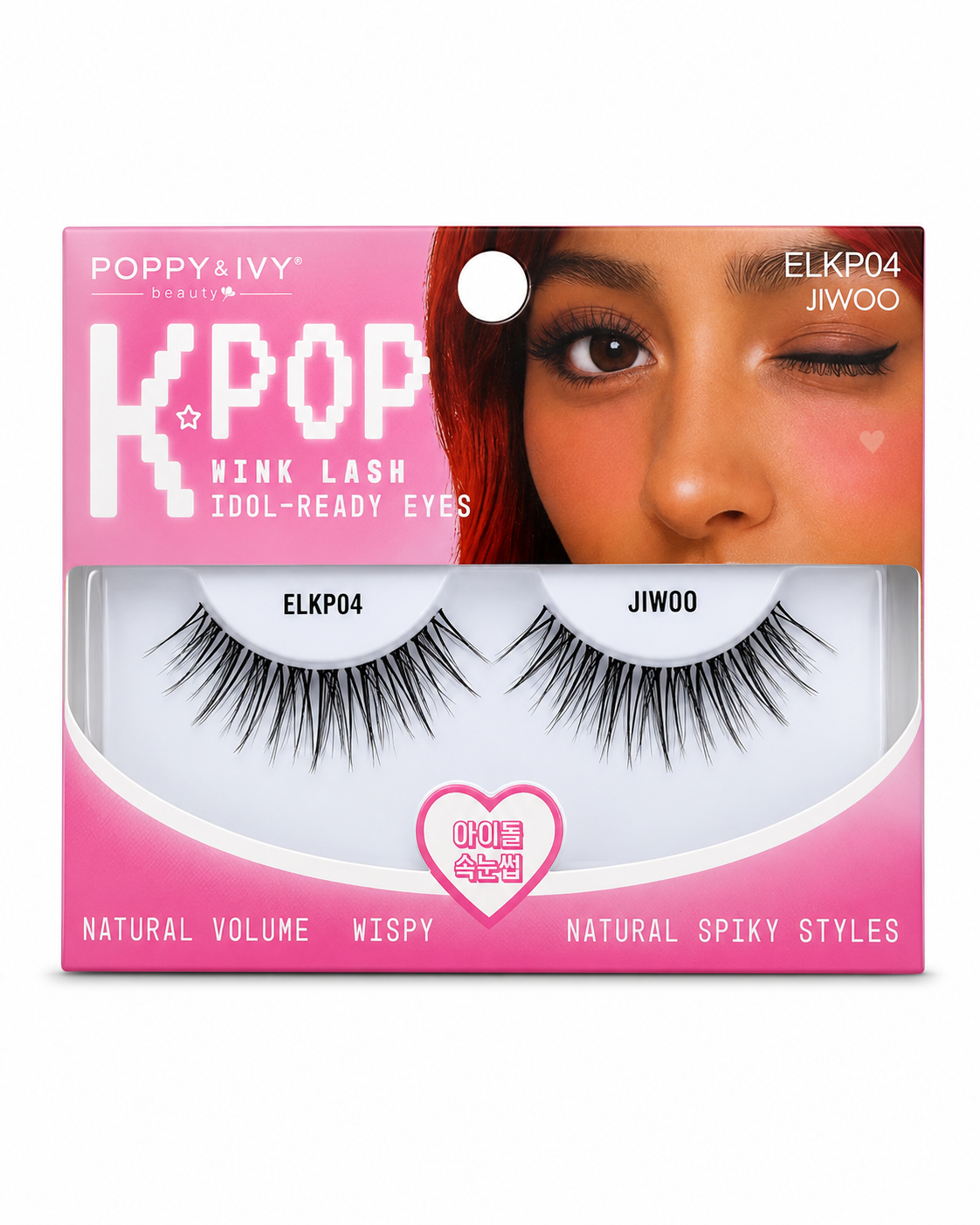 Poppy & Ivy KPOP Wink Lash ELKP04 JIWOO - ANNS BEAUTY SUPPLY