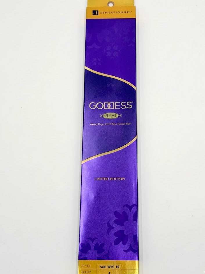 Sensationnel Goddess Remi 100% Remi Human Hair - Yaki WVG 10-12" - ANNS BEAUTY SUPPLY