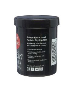 Softee Extra Hold Protein Styling Gel 8 Oz - ANNS BEAUTY SUPPLY