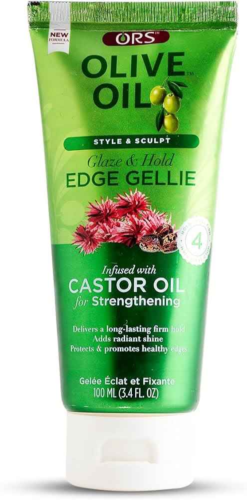ORS Olive Oil Glaze & Hold Edge Gellie With Castor Oil 3.4oz - ANNS BEAUTY SUPPLY