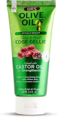ORS Olive Oil Glaze & Hold Edge Gellie With Castor Oil 3.4oz - ANNS BEAUTY SUPPLY