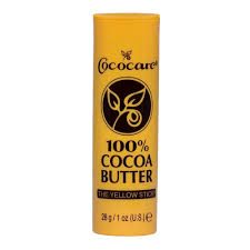 Cococare 100% Cocoa Butter Stick The Yellow Stick 1 oz - ANNS BEAUTY SUPPLY