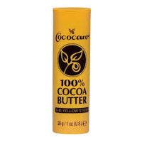 Cococare 100% Cocoa Butter Stick The Yellow Stick 1 oz - ANNS BEAUTY SUPPLY