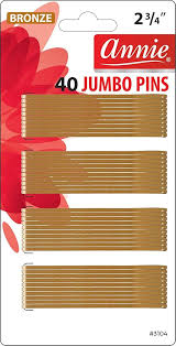 Annie 40 Jumbo Pins Bronze 2 3 4 Inch 3104