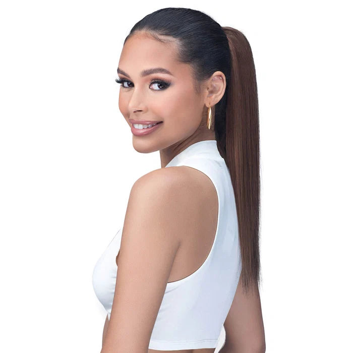 Laude & Co. Synthetic Drawstring Ponytail – Straight 18" UPP001