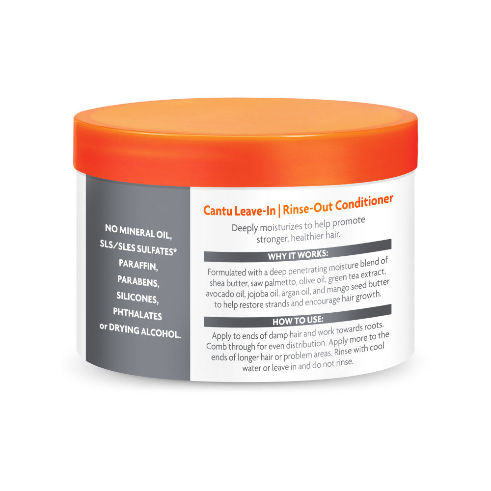 Cantu For Men Leave-In / Rinse-Out Conditioner 13 OZ (368 g)