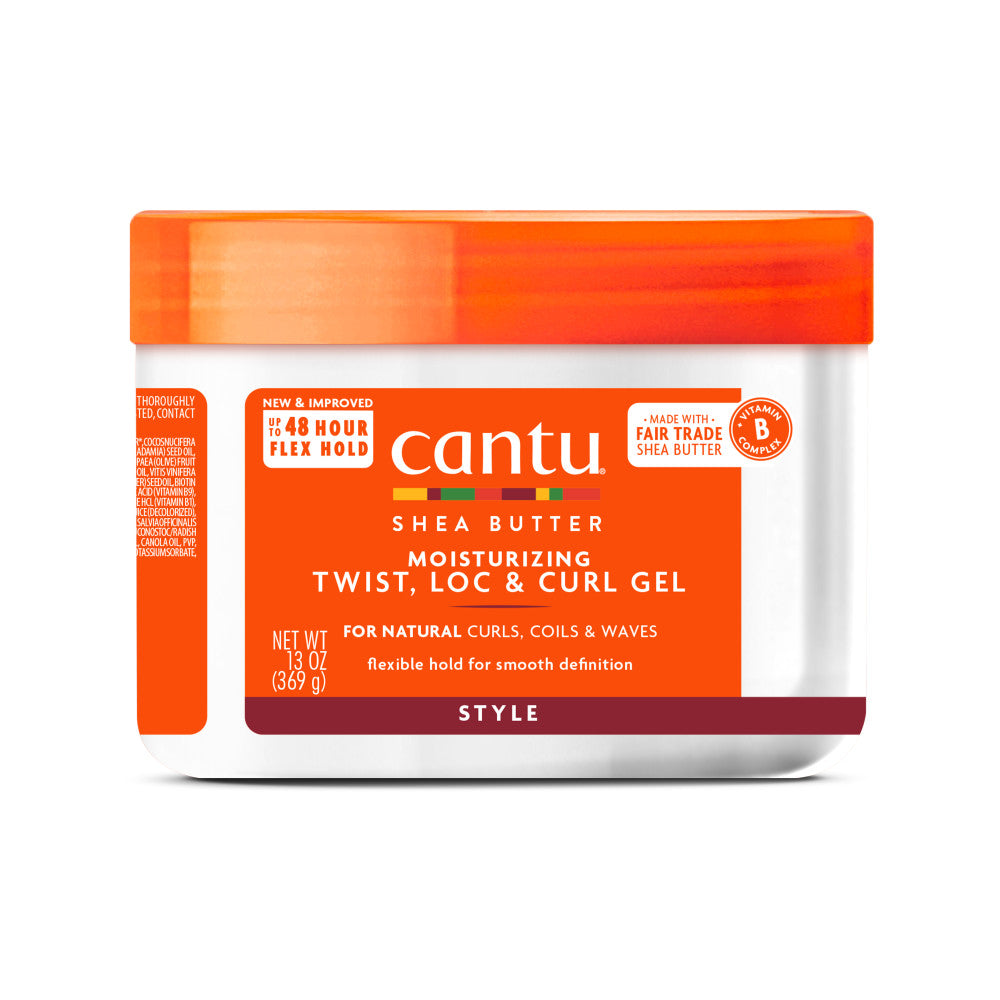 Cantu Shea Butter Moisturizing Twist, Loc & Curl Gel (13 oz)