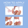 KISS 96 Full-Cover Toenails Short (50543 / 96TN01)