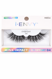 i Envy Mink Impact Everyday 04 Vegan Mink Strip Lashes MIE04 - ANNS BEAUTY SUPPLY