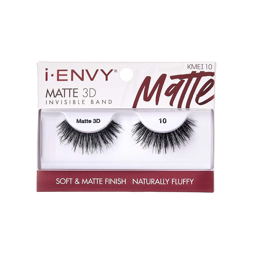 i Envy Matte 3D Invisible Band Lashes KMEI10