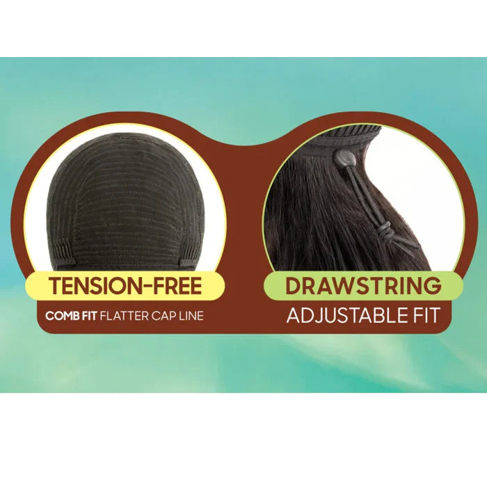 Outre EverRoot 100% Unprocessed Human Hair Half Wig – HH-Deep Wave 16"*