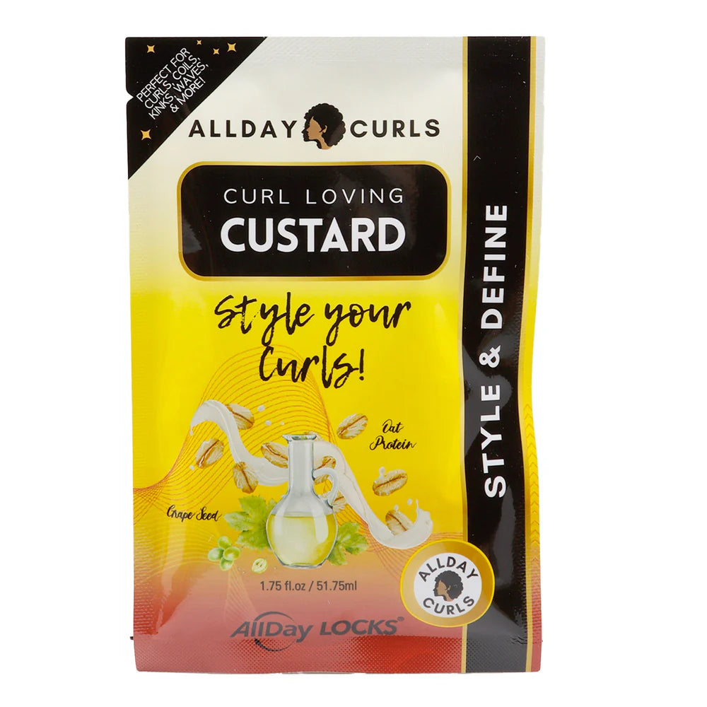 AllDay Locks Allday Curls Curl Loving Custard 1.75 fl. oz. - ANNS BEAUTY SUPPLY