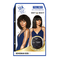 Sensationnel 12A Wet & Wavy Human Hair Wig – Bohemian Bob - ANNS BEAUTY SUPPLY