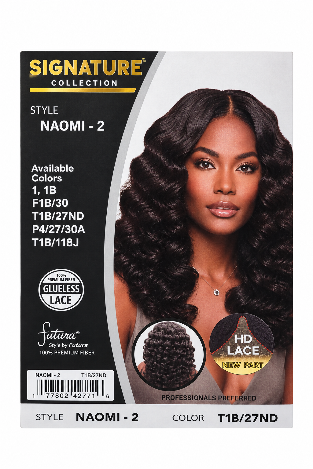 Signature Collection Glueless HD Lace Wig NAOMI - 2