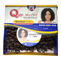 Que by MilkyWay Human Hair Mastermix ShortCut Series – Water Deep 3PCS
