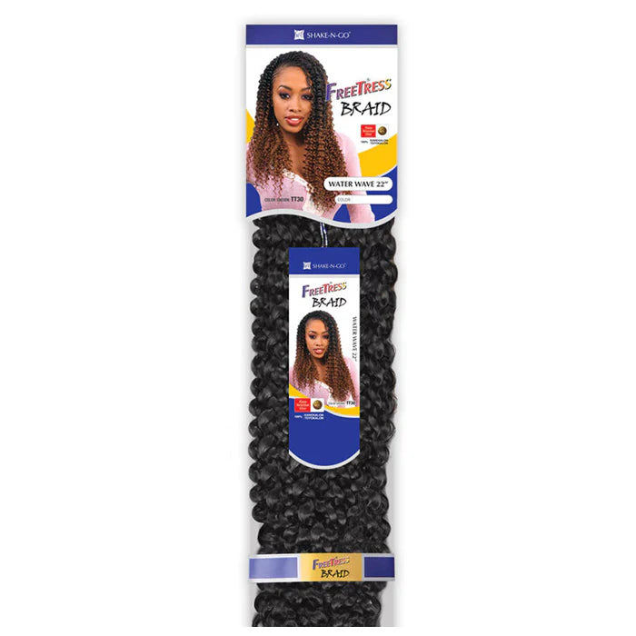 Shake N Go FreeTress Braid Water Wave 22"