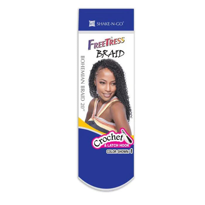 Shake-N-Go FreeTress Braid – Bohemian Braid 20"