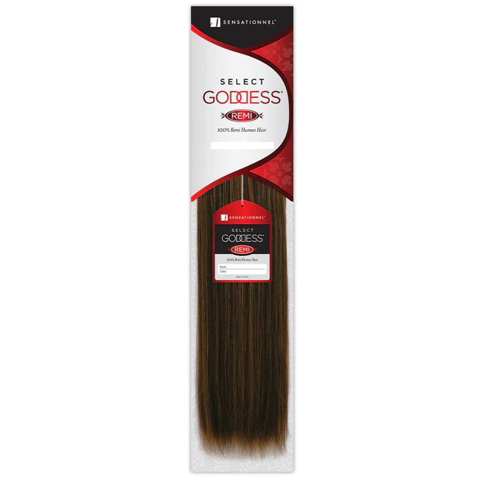 Sensationnel Goddess Select 100% Remi Human Hair Weave - Yaki Texture (10S"-20") - ANNS BEAUTY SUPPLY