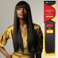 Sensationnel Goddess Remi Human Hair Weave – Yaki Straight - ANNS BEAUTY SUPPLY