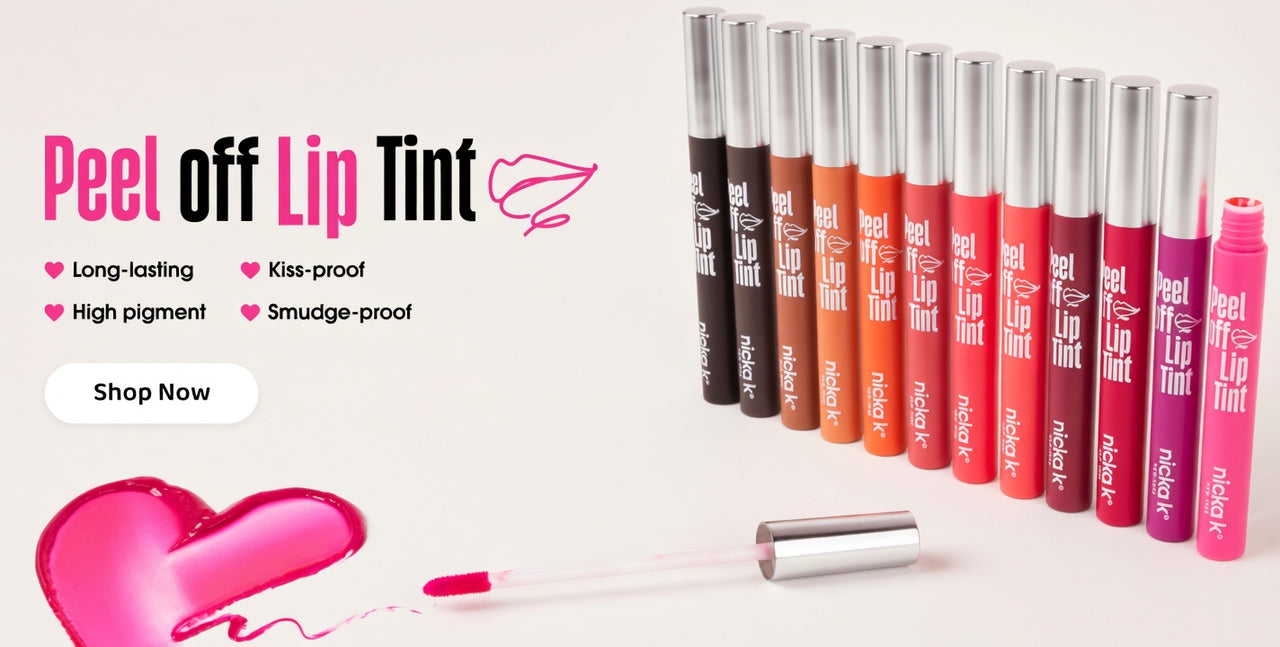 Nicka K Peel Off Lip Tint Long Lasting Kiss Proof Lip Stain LCPO - ANNS BEAUTY SUPPLY