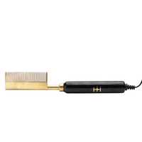 Hot & Hotter Electrical Straightening Comb Medium Curved Teeth #5531 - ANNS BEAUTY SUPPLY