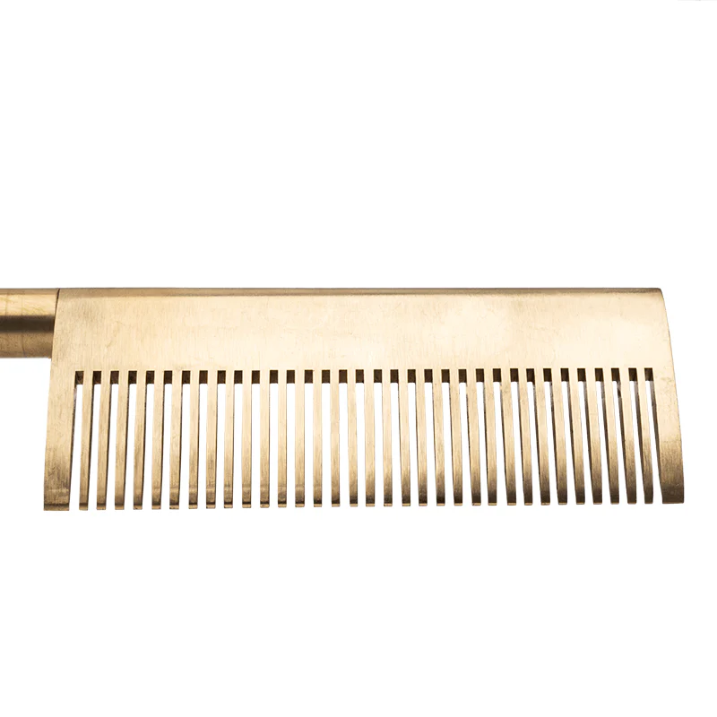 Hot & Hotter Electrical Straightening Comb Medium Curved Teeth #5531 - ANNS BEAUTY SUPPLY