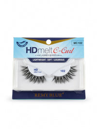 Remy Blue HD Melt C-Curl MC102 – Dramatic Volume False Lashes – Luxurious & Comfortable - ANNS BEAUTY SUPPLY