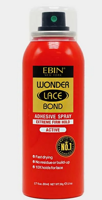 WONDER LACE BOND LACE ADHESIVE SPRAY- ACTIVE (2.7OZ/80ML)
