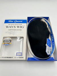 Mac Queen Ways Wig 13x5 100 Percent Remy Human Hair Lace Front Wig Bob 10 Inch - ANNS BEAUTY SUPPLY