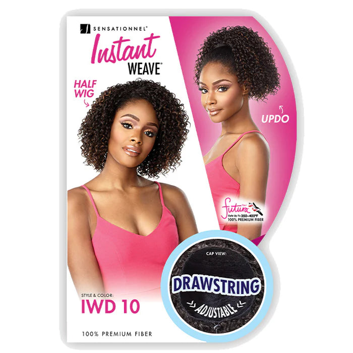 Sensationnel Instant Weave Drawstring Half Wig - IWD 10