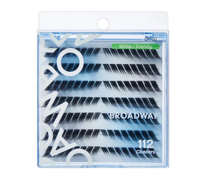 Broadway Wide Trendy Lashes – DIY Customizable Extensions (70–140 pcs) – DIY30 - ANNS BEAUTY SUPPLY