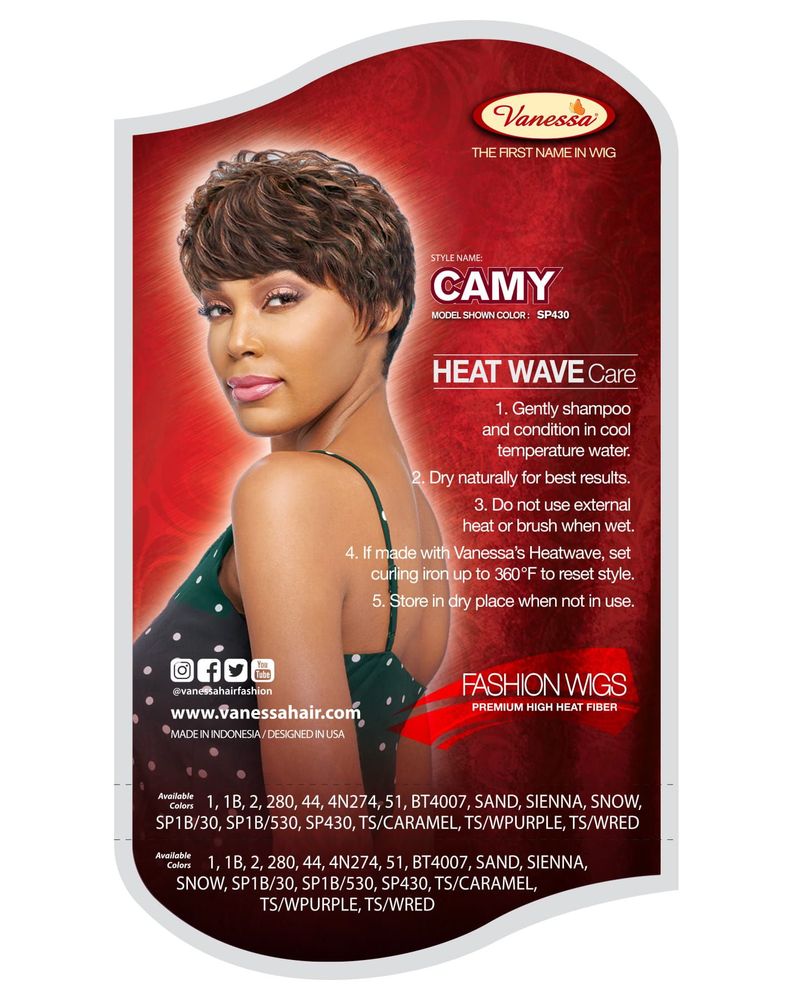 Vanessa Fashion Full Wig Camy - ANNS BEAUTY SUPPLY