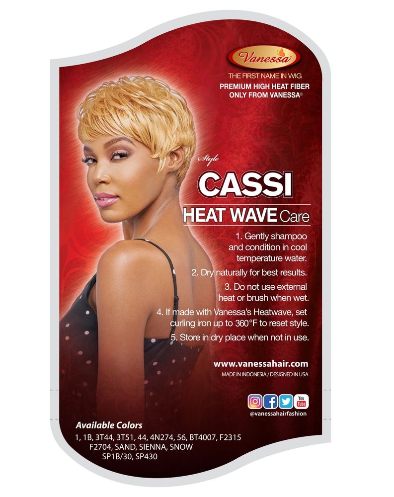 Vanessa Fashion Full Wig Cassi - ANNS BEAUTY SUPPLY