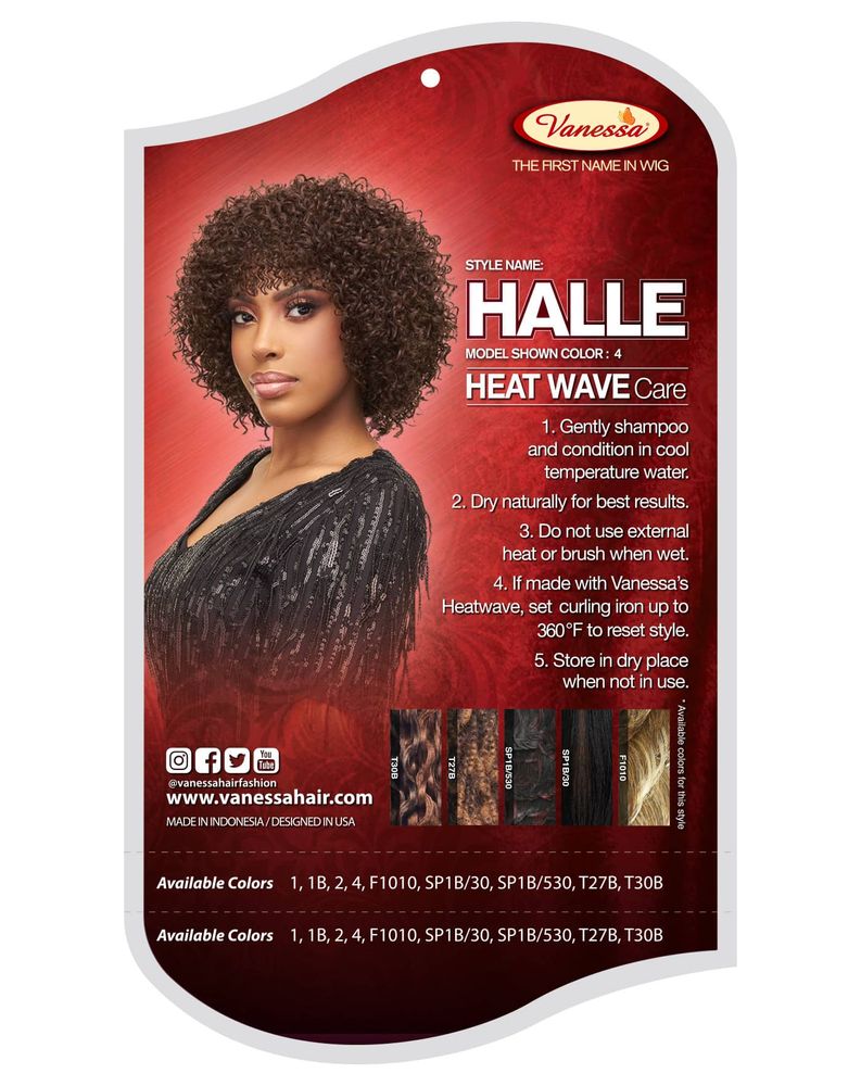 Vanessa Fashion Full Wig Halle - ANNS BEAUTY SUPPLY